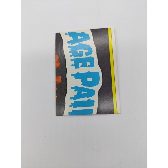 Blake Flake 91a and Hippie Skippy 91b Card Set 1986 Garbage Pail Kids Checklist - Picture 7 of 7